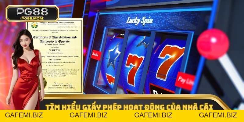 Giấy Phép Hoạt Động PG88 - Minh Bạch & Đầy Đủ Pháp Lý